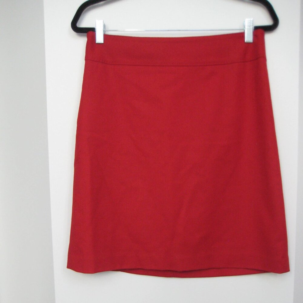Talbots midi wool lined skirt